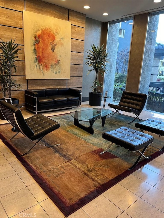 800 W 1st St Unit 2002, Los Angeles, CA 90012 - lobby featuring recessed lighting
