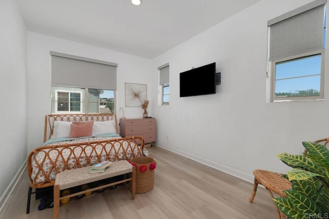 2051 Julie Dawn Pl, Escondido, CA 92026 - bedroom with light wood-style floors and baseboards