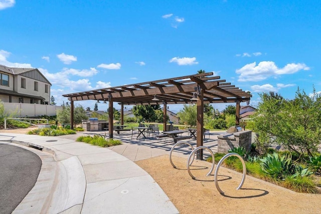 2051 Julie Dawn Pl, Escondido, CA 92026 - view of community with a pergola and a patio