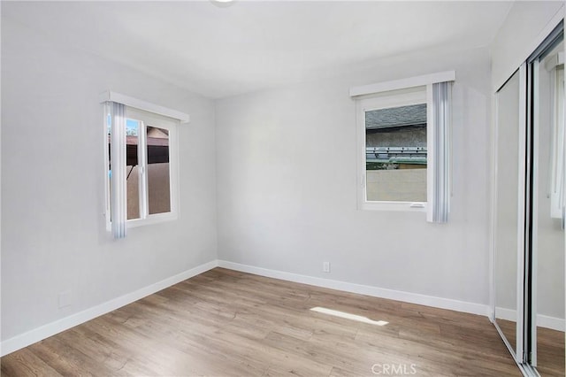 1435 E Colon St, Wilmington, CA 90744 - empty room with wood finished floors and baseboards