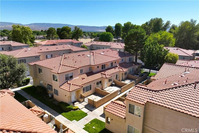 43441 30th St W Unit 3, Lancaster, CA 93536 - aerial view of residential area with mountains