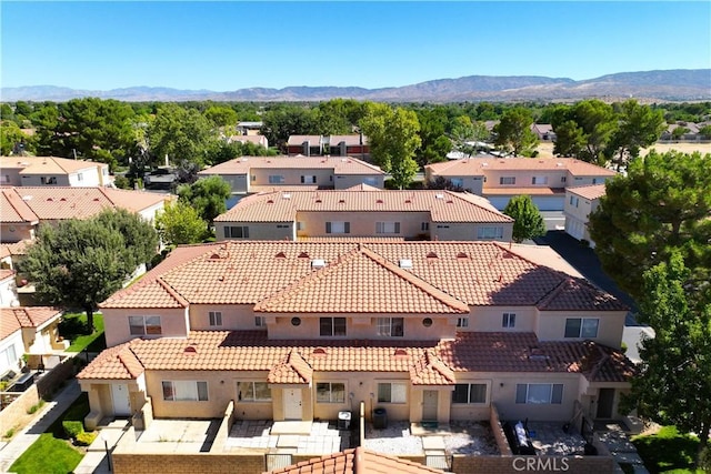 43441 30th St W Unit 3, Lancaster, CA 93536 - aerial view of residential area featuring mountains