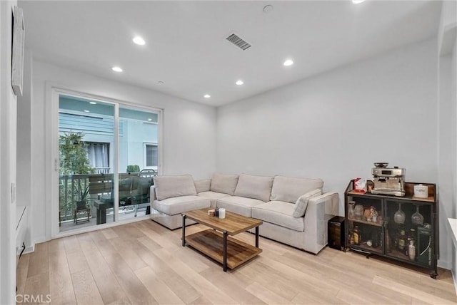 791 S Mosaic St, Anaheim, CA 92805 - living room with wood finished floors and recessed lighting