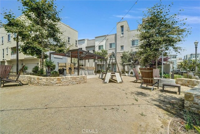791 S Mosaic St, Anaheim, CA 92805 - view of property's community with a patio and a residential view