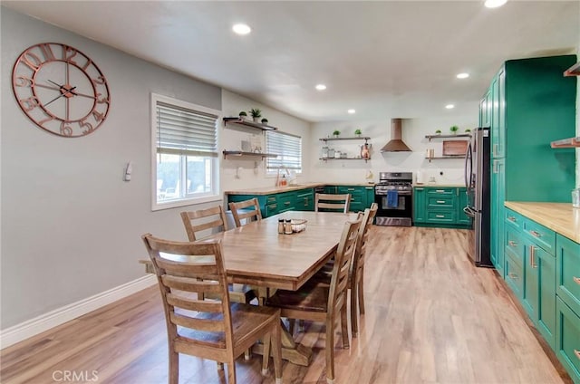 1523 Finegrove Ave, Hacienda Heights, CA 91745 - dining room with light wood finished floors and recessed lighting