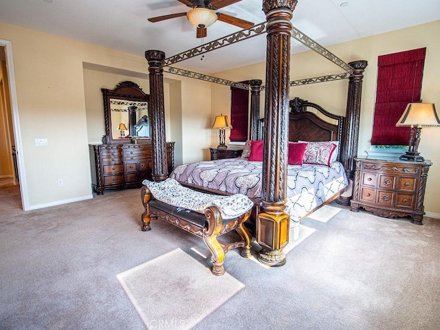 9275 Serenity St, Riverside, CA 92508 - bedroom with carpet floors and ceiling fan