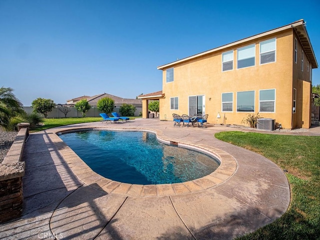 9275 Serenity St, Riverside, CA 92508 - view of pool featuring a patio area and a fenced backyard