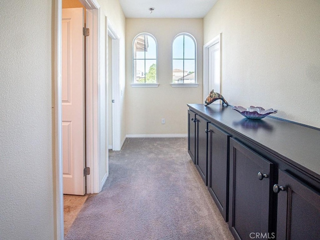 9275 Serenity St, Riverside, CA 92508 - hall featuring light colored carpet and baseboards