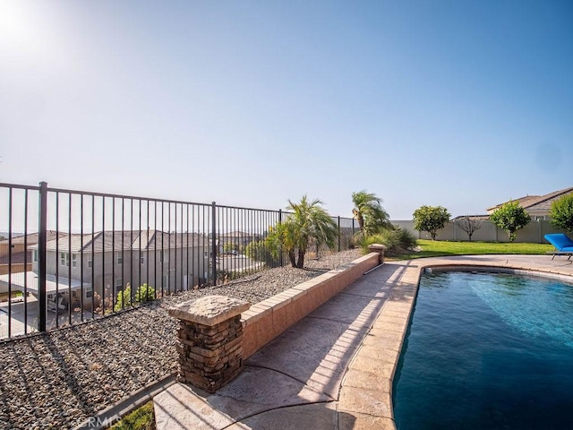 9275 Serenity St, Riverside, CA 92508 - view of swimming pool with a fenced backyard