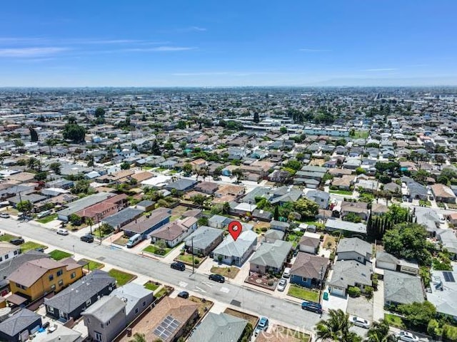 4708 W 132nd St, Hawthorne, CA 90250 - aerial overview of property's location featuring nearby suburban area