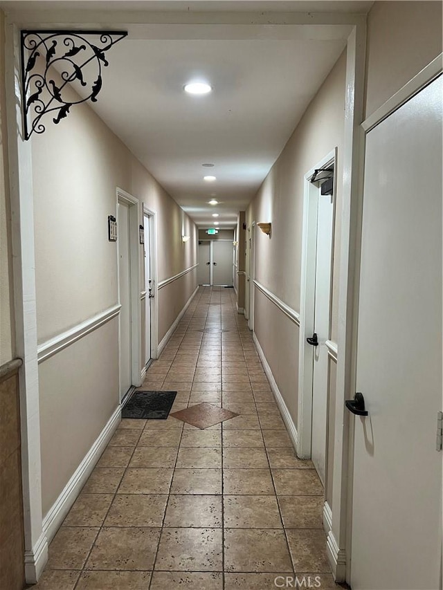 5257 Radford Ave Unit 308, Valley Village, CA 91607 - corridor featuring baseboards and recessed lighting