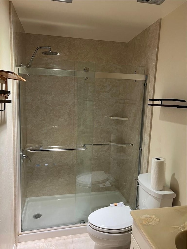 5257 Radford Ave Unit 308, Valley Village, CA 91607 - full bath featuring vanity and a shower stall