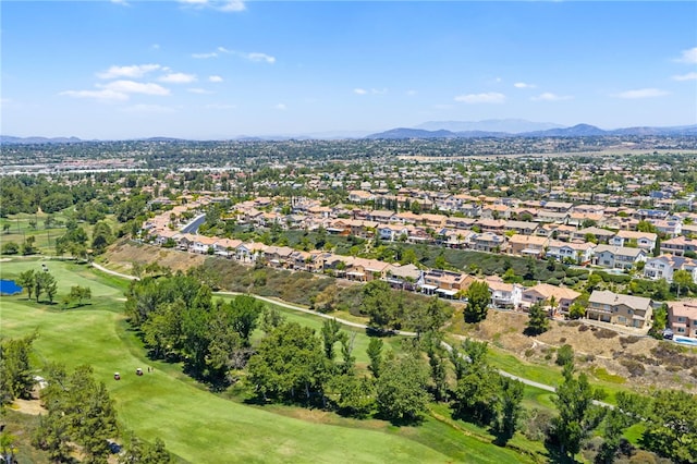 45339 Tiburcio Dr, Temecula, CA 92592 - aerial view of property's location with a local golf course, nearby suburban area, and a water and mountain view