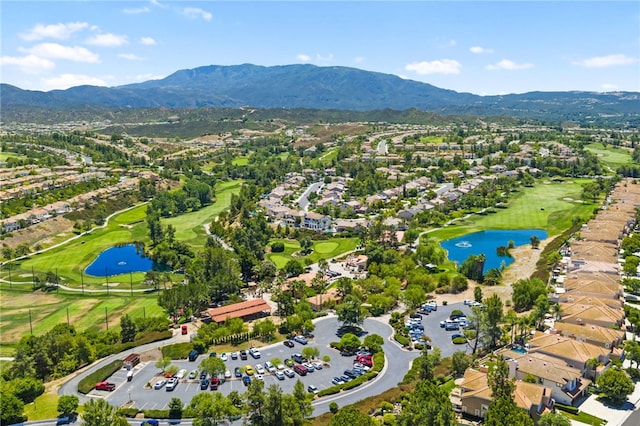 45339 Tiburcio Dr, Temecula, CA 92592 - aerial view of property's location with a water and mountain view and nearby suburban area
