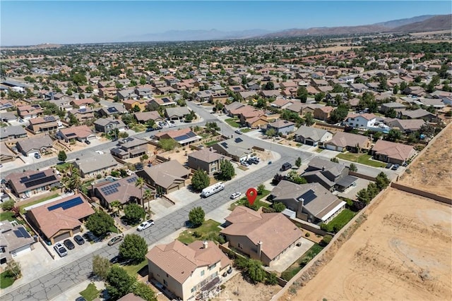42619 Meridian Way, Lancaster, CA 93536 - aerial view of residential area with mountains