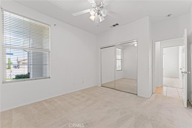 42619 Meridian Way, Lancaster, CA 93536 - unfurnished bedroom featuring carpet flooring and a closet
