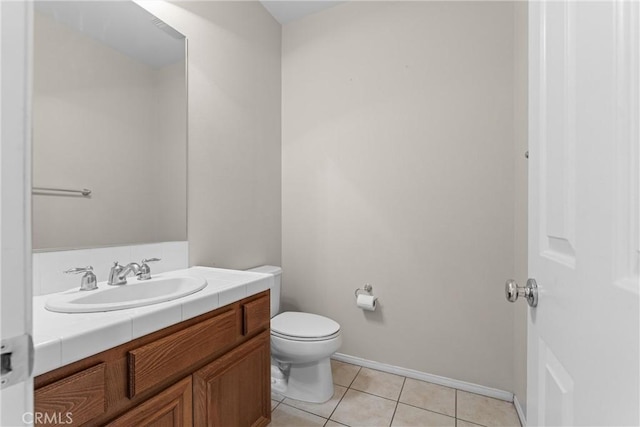 42619 Meridian Way, Lancaster, CA 93536 - bathroom with vanity and tile patterned floors