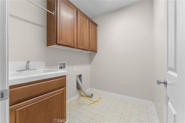 42619 Meridian Way, Lancaster, CA 93536 - washroom with hookup for a washing machine and cabinet space