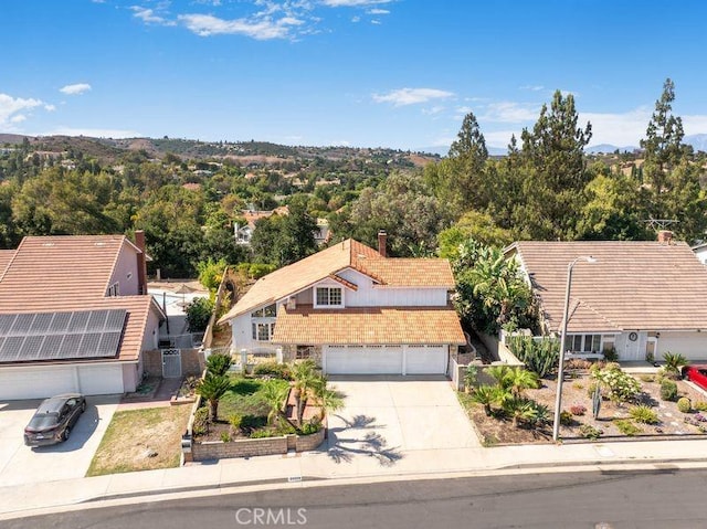 20329 Rim Ridge Rd, Walnut, CA 91789 - aerial view of property and surrounding area