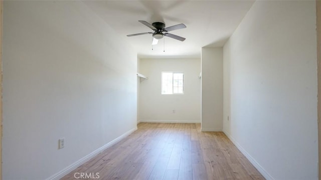 856 W 47th St, Los Angeles, CA 90037 - unfurnished room featuring ceiling fan and light wood finished floors