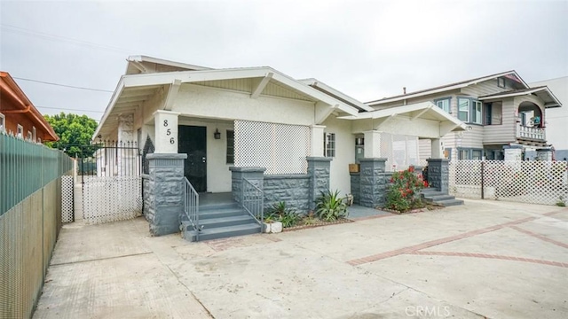 856 W 47th St, Los Angeles, CA 90037 - view of front of home with stucco siding
