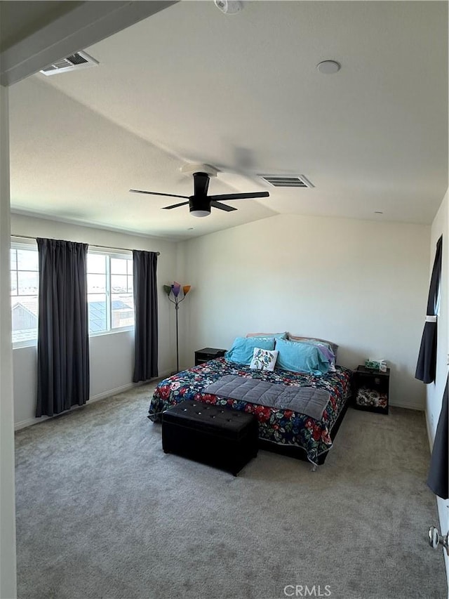 12708 Ojo Caliente St, Victorville, CA 92392 - carpeted bedroom with a ceiling fan