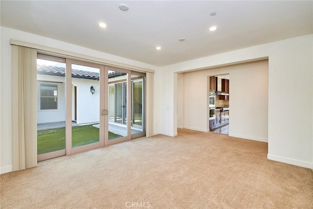245 Snapdragon Ln, Glendora, CA 91741 - carpeted spare room featuring recessed lighting