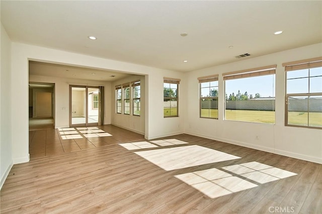 245 Snapdragon Ln, Glendora, CA 91741 - unfurnished room with wood finished floors and recessed lighting