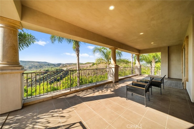 43650 La Cruz Dr, Temecula, CA 92590 - patio / terrace featuring a mountain view