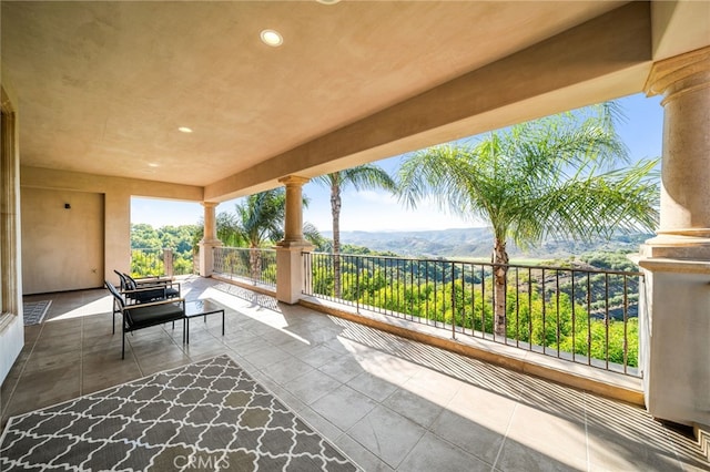 43650 La Cruz Dr, Temecula, CA 92590 - patio / terrace featuring a mountain view