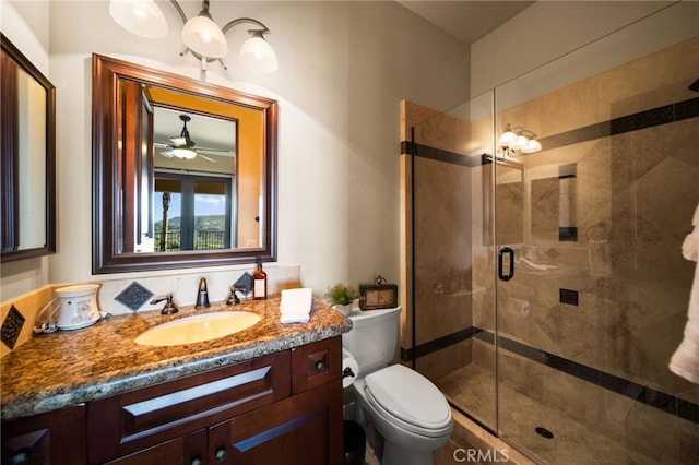 43650 La Cruz Dr, Temecula, CA 92590 - full bathroom featuring a stall shower and vanity