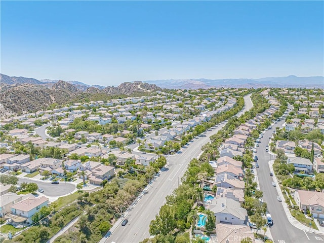 25531 Durant Pl, Stevenson Ranch, CA 91381 - aerial perspective of suburban area with a mountainous background
