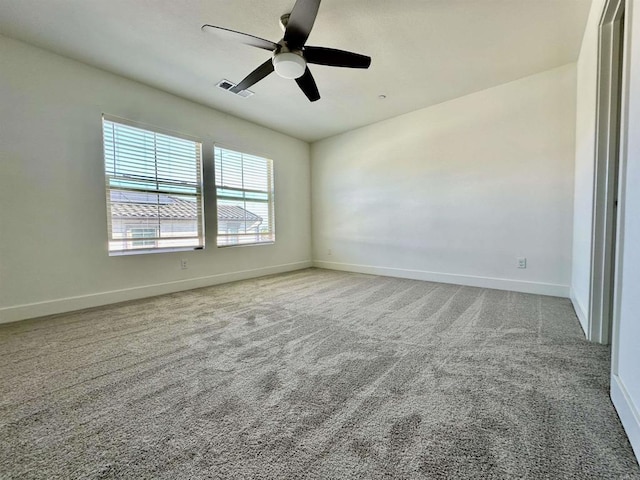 2170 Birch Rd Unit 111, Chula Vista, CA 91915 - carpeted spare room featuring baseboards and ceiling fan