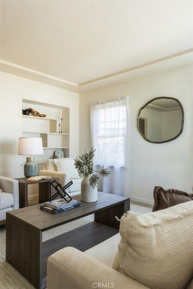 1137 Lafayette St, San Gabriel, CA 91776 - living area featuring baseboards and built in features