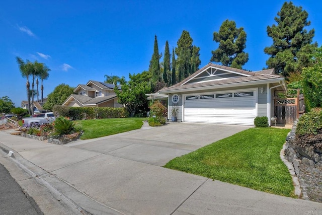 5261 Hubbert St, Oceanside, CA 92056 - single story home with driveway and an attached garage