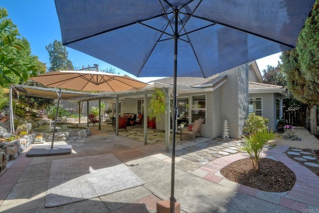 5261 Hubbert St, Oceanside, CA 92056 - view of patio with outdoor dining space