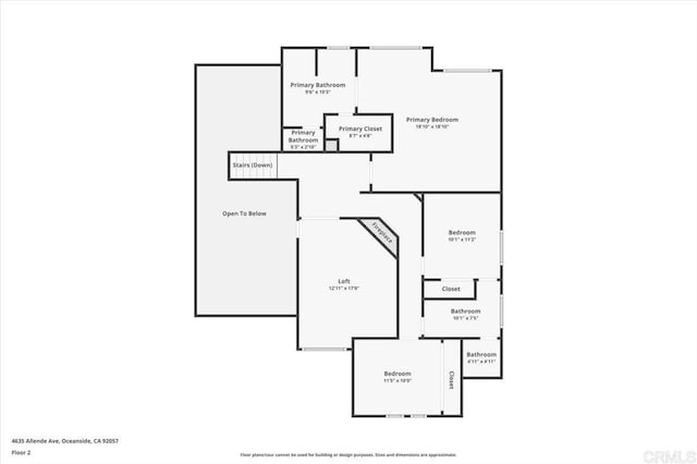 4635 Allende Ave, Oceanside, CA 92057 - view of room layout