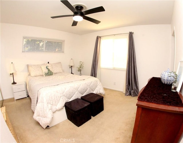 2904 Sterling St, Pomona, CA 91767 - bedroom with light carpet and ceiling fan