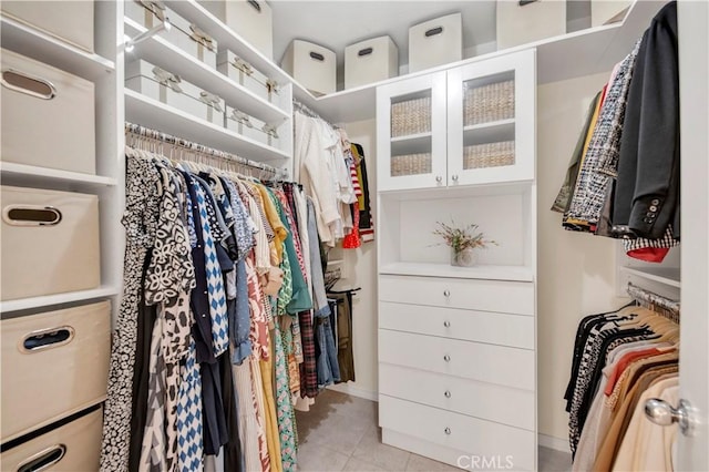 40633 Corte Albara, Murrieta, CA 92562 - spacious closet with light tile patterned floors