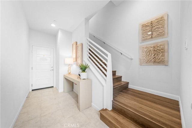 536 Cultivate, Irvine, CA 92618 - entryway with stairs and recessed lighting