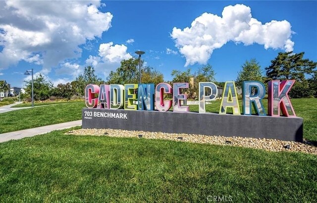 536 Cultivate, Irvine, CA 92618 - view of property's community featuring a yard