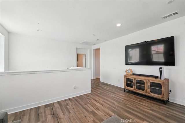 3969 Eliopulos Ranch Dr, Palmdale, CA 93551 - unfurnished living room with wood finished floors and recessed lighting