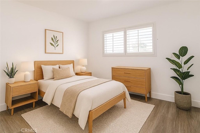 4215 Portola Ave, Los Angeles, CA 90032 - bedroom featuring wood finished floors and baseboards