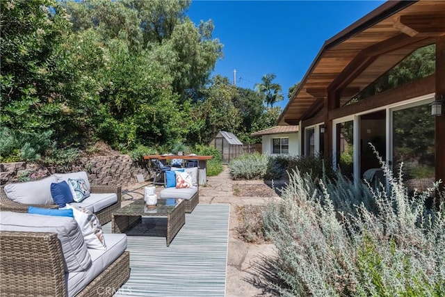 2 Chuckwagon Rd, Rolling Hills, CA 90274 - wooden deck featuring outdoor lounge area