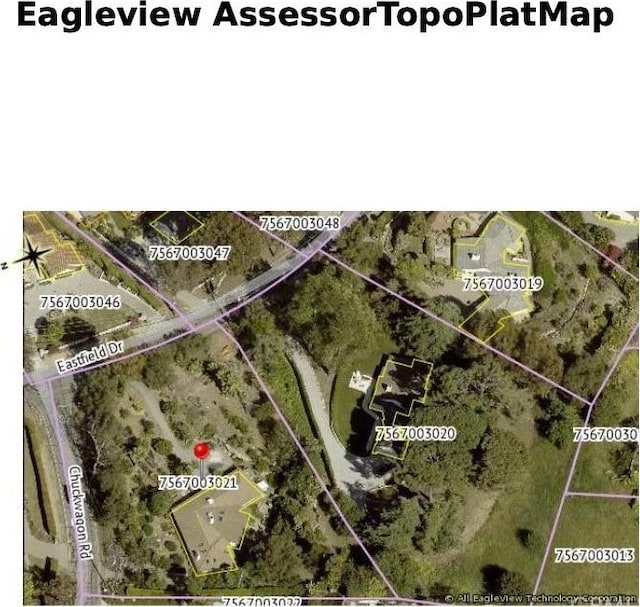 2 Chuckwagon Rd, Rolling Hills, CA 90274 - aerial view of property's location featuring property parcel outlined