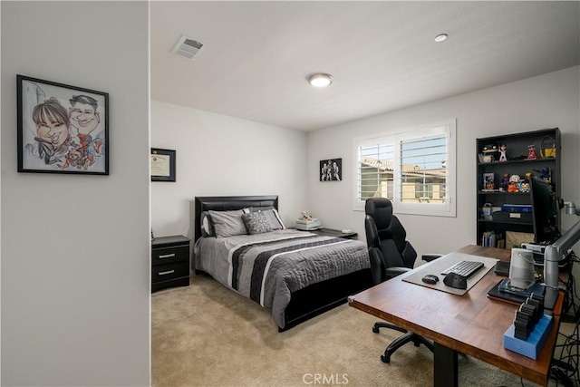 157 Ambrosia Ct, Perris, CA 92571 - bedroom featuring light colored carpet and an office area