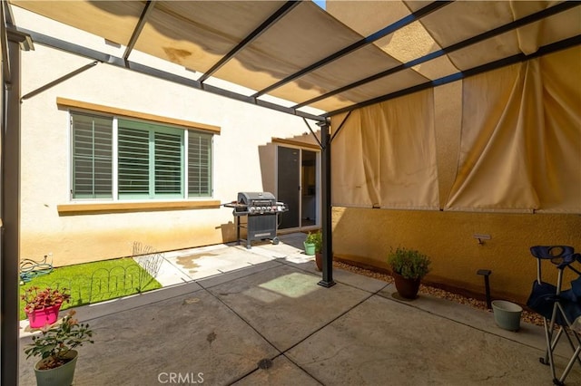 157 Ambrosia Ct, Perris, CA 92571 - view of patio / terrace with area for grilling and a pergola