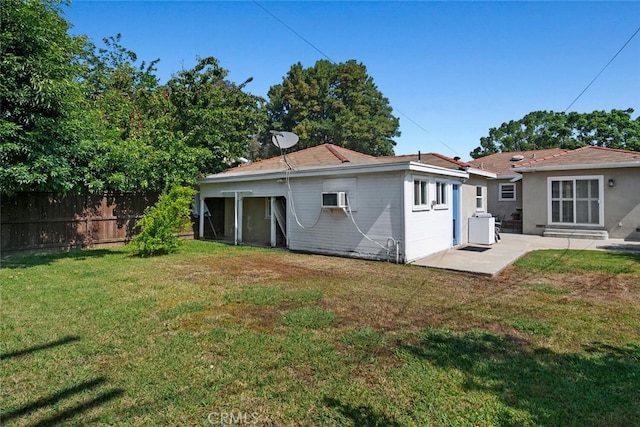 14348 Emelita St, Sherman Oaks, CA 91401 - rear view of house featuring a patio and a wall unit AC
