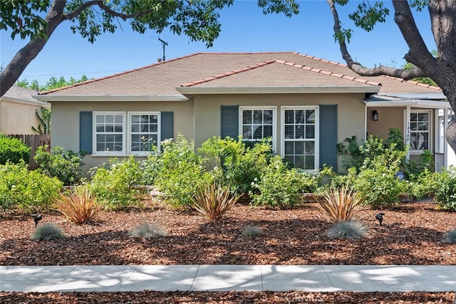 14348 Emelita St, Sherman Oaks, CA 91401 - view of front facade featuring stucco siding and a tiled roof