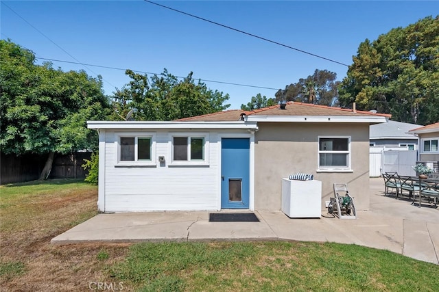 14348 Emelita St, Sherman Oaks, CA 91401 - back of property featuring a patio area and stucco siding